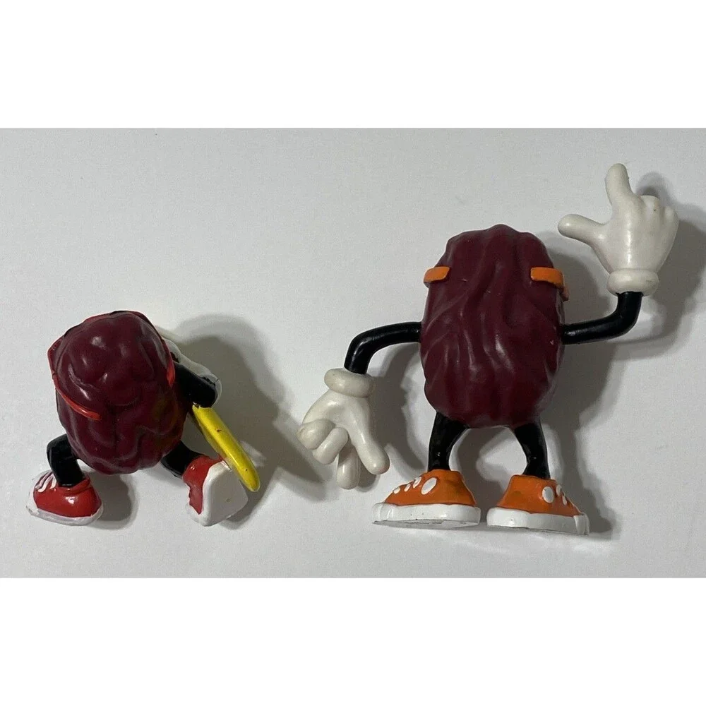 (2) The California Raisins Action Figure Figures Vintage Nostaligia 1987 1988 - Picture 2 of 5